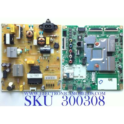 KIT DE TARJETAS PARA TV LG / NUMERO DE PARTE MAIN EBU65853506 / EAX69083603 / EAX69083603(1.0) / NUMERO DE PARTE FUENTE EAY64529501 / EAX67209001 / 64529501 / PANEL NC430DGG-AAGP1 / DISPLAY LC430DGJ(SL)(A2) / MODELO 43UN6950ZUA  / 43UN7000PUB